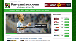 Desktop Screenshot of pariezmieux.com
